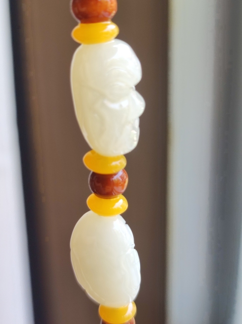 古玩玉器項鏈拍賣，當前價格2680元