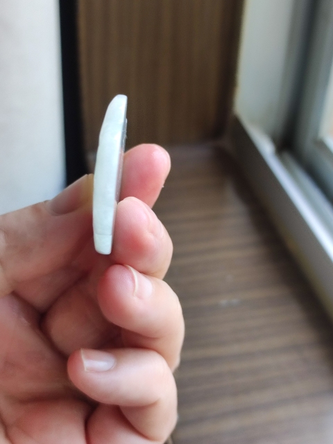 古玩玉器天然翡翠雕鎖佩拍賣,當前價格260元