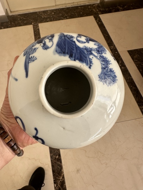 古玩陶瓷晚清人物青花罐拍賣,當(dāng)前價(jià)格3588元