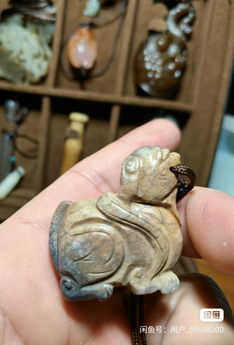 古玩玉器和田玉雕“瑞獸”拍賣,當(dāng)前價格39999元