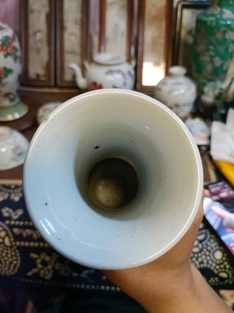 古玩陶瓷光緒富貴白頭青花觀音瓶拍賣(mài),當(dāng)前價(jià)格4888元