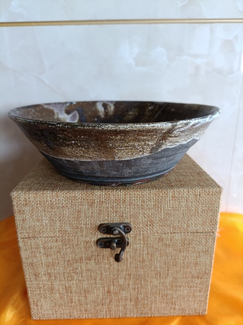 古玩陶瓷唐代青釉大盞拍賣，當前價格598元