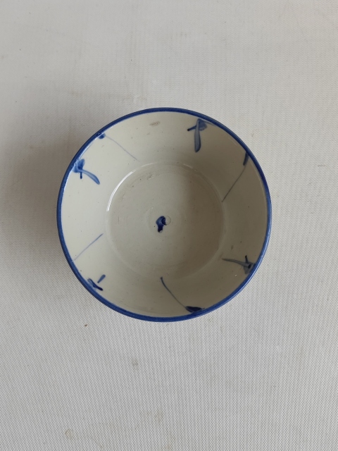 古玩陶瓷花卉紋青花碗拍賣,當(dāng)前價(jià)格450元
