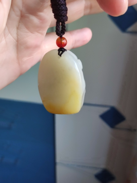 古玩玉器玉雕“財(cái)神”掛件拍賣，當(dāng)前價(jià)格180元
