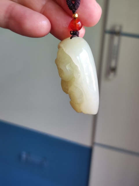 古玩玉器玉雕“佛公”掛件拍賣，當前價格190元
