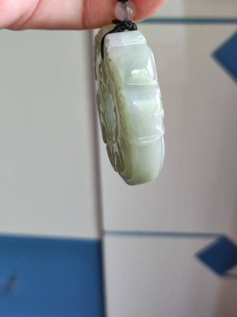 古玩玉器雙龍佩拍賣,當前價格160元