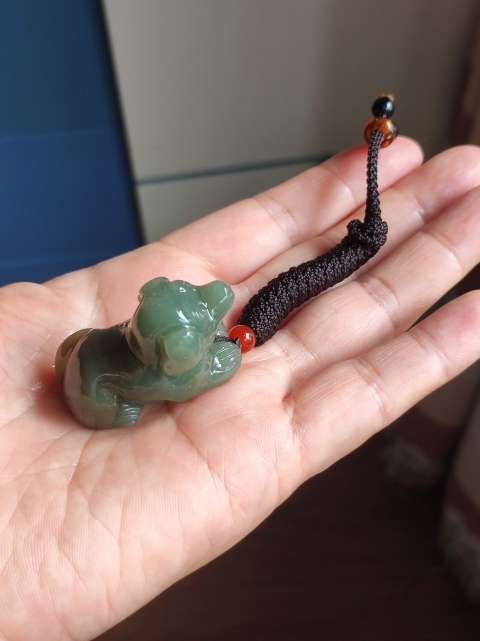 古玩玉器玉雕“旺財”拍賣,當前價格660元