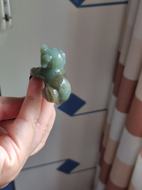 古玩玉器玉雕“旺財”拍賣,當前價格660元