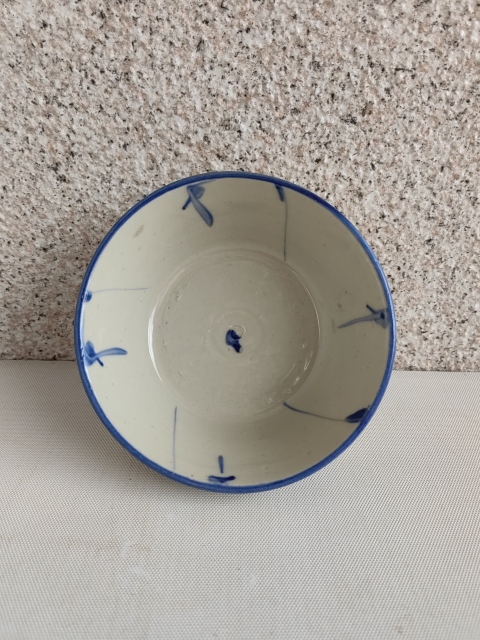 古玩陶瓷花卉紋青花碗拍賣,當(dāng)前價(jià)格450元