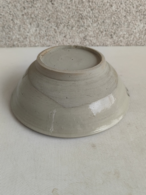 古玩陶瓷清中期青花碗拍賣,當前價格580元