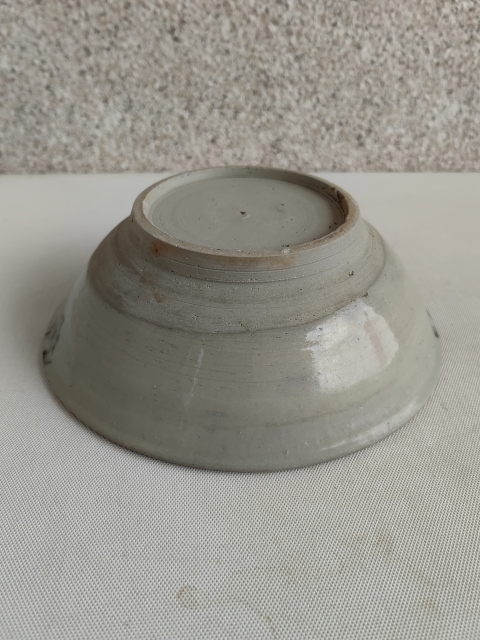 古玩陶瓷清中期青花碗拍賣,當前價格580元