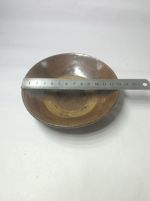 古玩陶瓷元末明初～磁州窯窯變褐釉茶碗拍賣，當前價格0元
