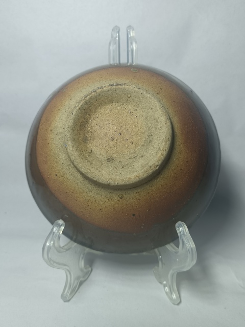 古玩陶瓷明末清初~褐釉茶碗拍賣,當前價格158元