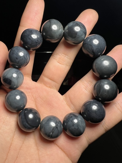 古玩玉器和田玉珠手串拍賣，當前價格288元