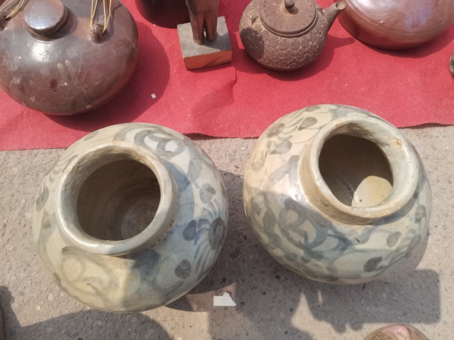 古玩陶瓷青花花卉紋罐拍賣，當前價格7888元