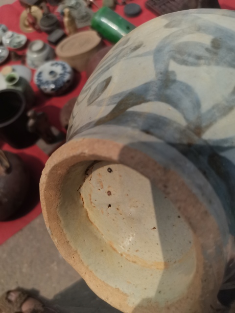 古玩陶瓷青花花卉紋罐拍賣，當前價格7888元