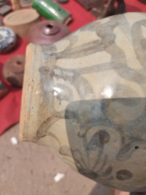 古玩陶瓷青花花卉紋罐拍賣，當前價格7888元