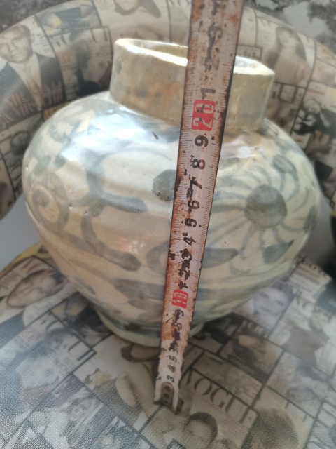 古玩陶瓷青花花卉紋罐拍賣，當前價格7888元