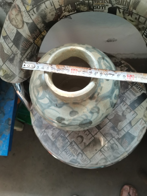 古玩陶瓷青花花卉紋罐拍賣，當前價格7888元