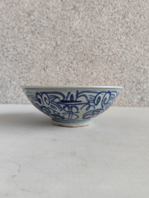 古玩陶瓷青花喜字碗拍賣，當前價格298元