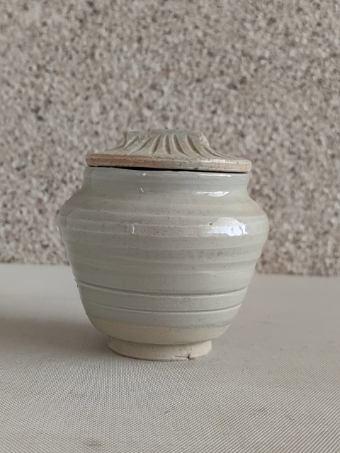 古玩陶瓷青白釉塔式罐拍賣,當前價格450元