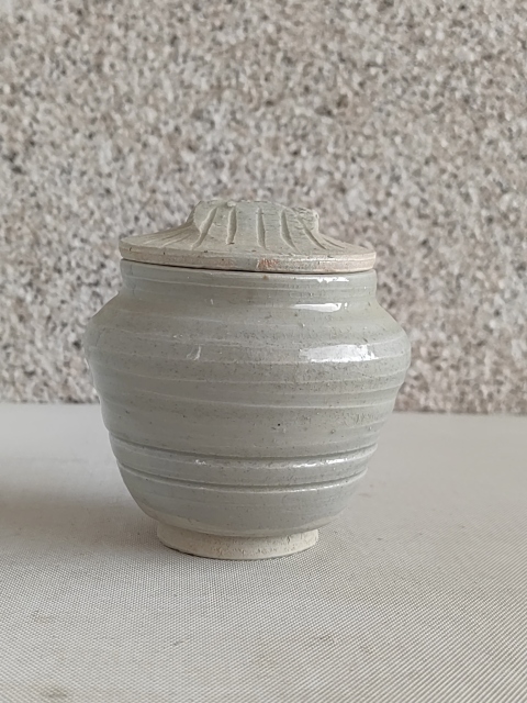 古玩陶瓷青白釉塔式罐拍賣,當前價格450元