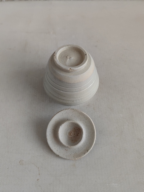 古玩陶瓷青白釉塔式罐拍賣,當前價格450元