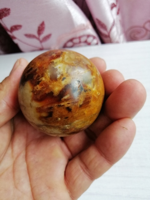 古玩玉器清代玉手球拍賣，當(dāng)前價格2866元