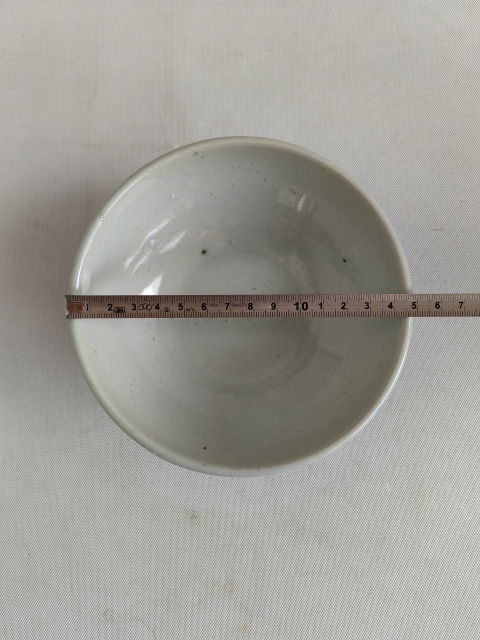 古玩陶瓷青花淡描花卉紋喜字碗拍賣，當前價格298元