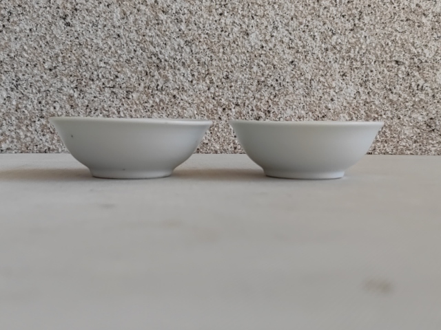 古玩陶瓷白釉小碟拍賣，當前價格160元
