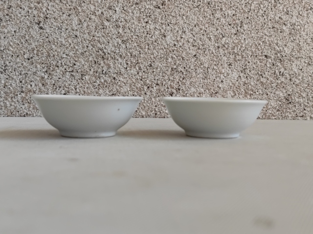 古玩陶瓷白釉小碟拍賣，當前價格160元