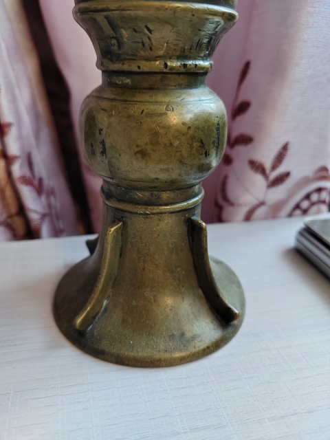 古玩雜項清代銅花觚拍賣，當前價格2333元