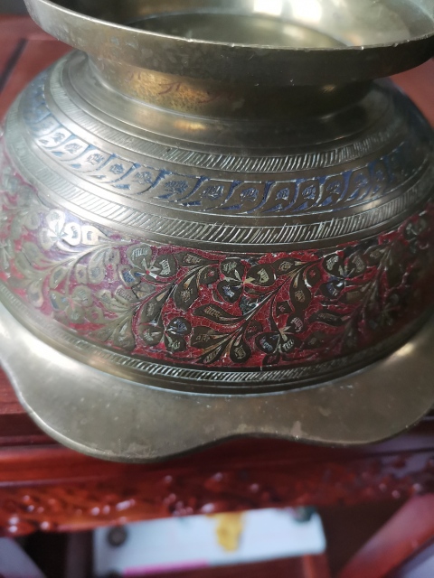 古玩銅器銅盆拍賣,當(dāng)前價(jià)格880元