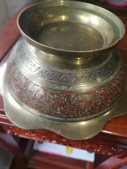 古玩銅器銅盆拍賣,當(dāng)前價(jià)格880元