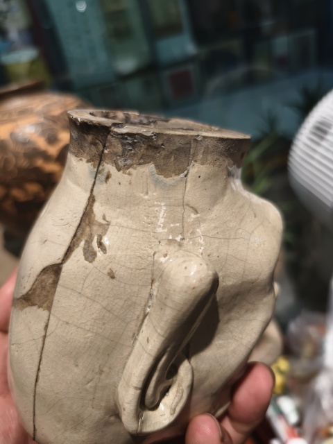 古玩陶瓷漳州窯羅漢頭像拍賣，當前價格48000元