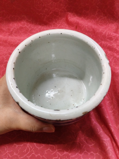古玩陶瓷晚清龍紋青花三足筒式香爐拍賣，當(dāng)前價(jià)格1200元