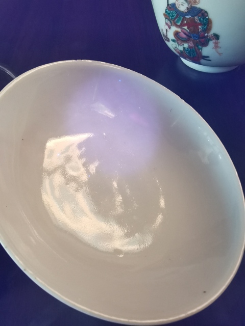 古玩陶瓷粉彩無雙譜人物蓋碗拍賣,當前價格4200元
