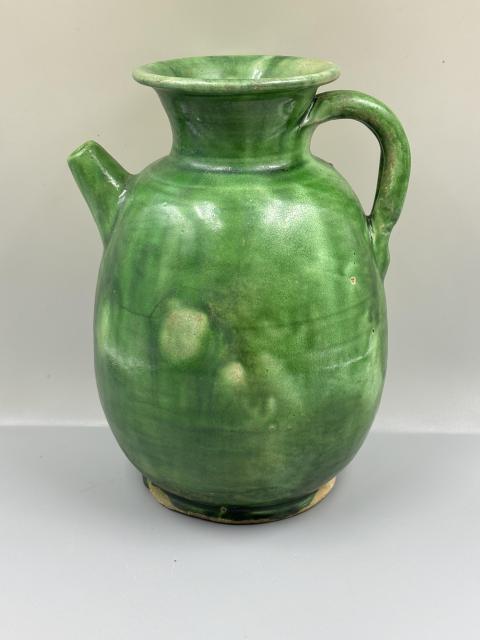 古玩陶瓷唐·綠執壺拍賣，當前價格50000元