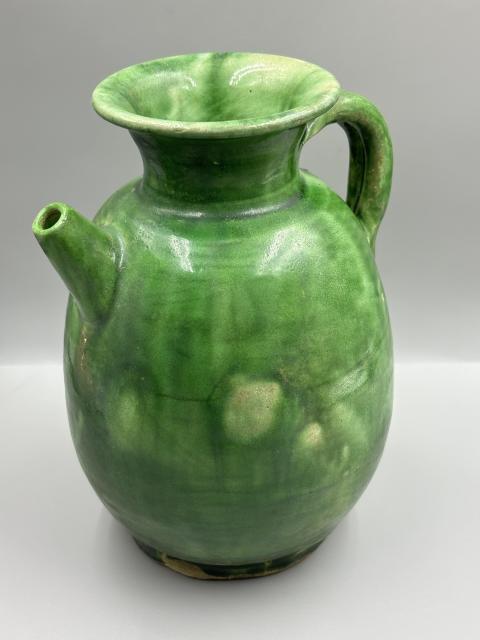 古玩陶瓷唐·綠執壺拍賣，當前價格50000元