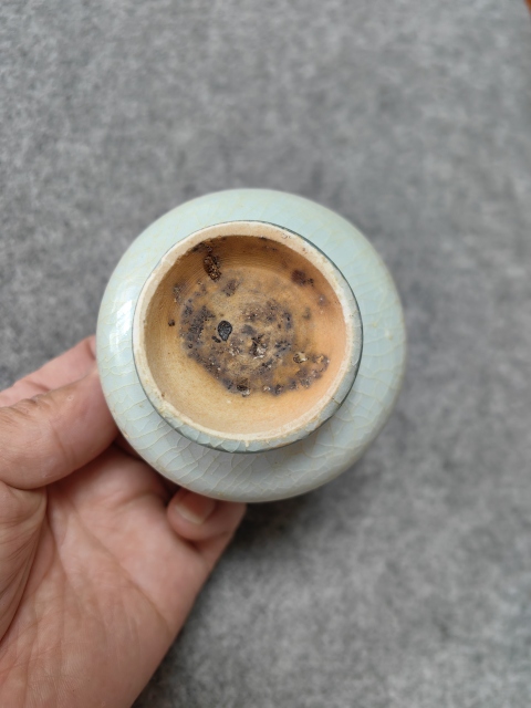 古玩陶瓷南宋-湖田窯高足杯拍賣，當(dāng)前價格800元