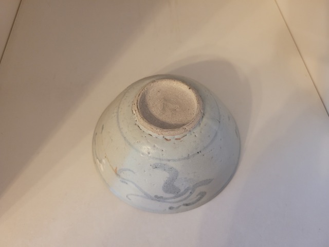 古玩陶瓷明.崇禎.摩羯龍紋青花碗拍賣,當(dāng)前價格298元