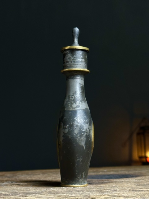 古玩雜項點銅酒咂拍賣,當前價格2200元