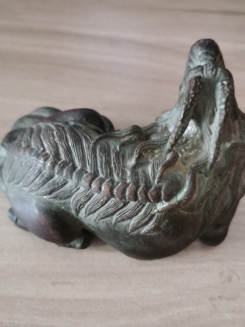 古玩銅器銅獸拍賣,當(dāng)前價(jià)格2200元