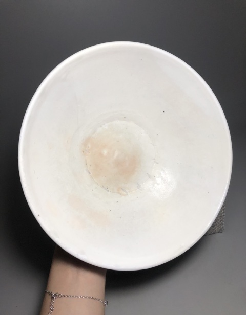 古玩陶瓷五代邢窯白釉大碗拍賣,當前價格5888元