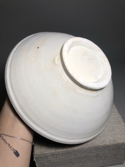 古玩陶瓷五代邢窯白釉大碗拍賣,當前價格5888元