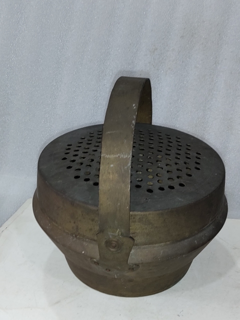 古玩雜項銅手爐拍賣，當前價格480元
