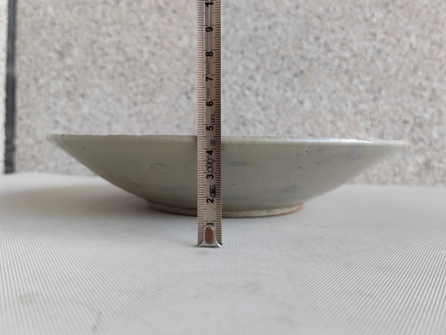 古玩陶瓷青花壽字紋盤拍賣，當前價格580元