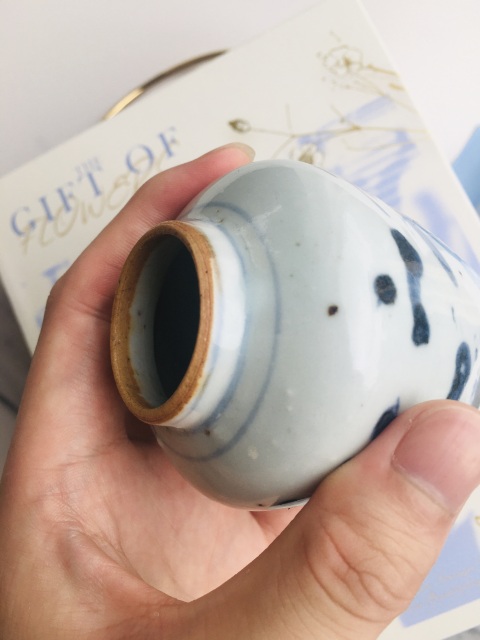 古玩陶瓷(主頁鬼市更多)明末清初青花蓮子罐拍賣,當(dāng)前價格1200元