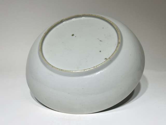 古玩陶瓷康熙.己保真青花花卉紋盤520拍賣，當(dāng)前價(jià)格520元