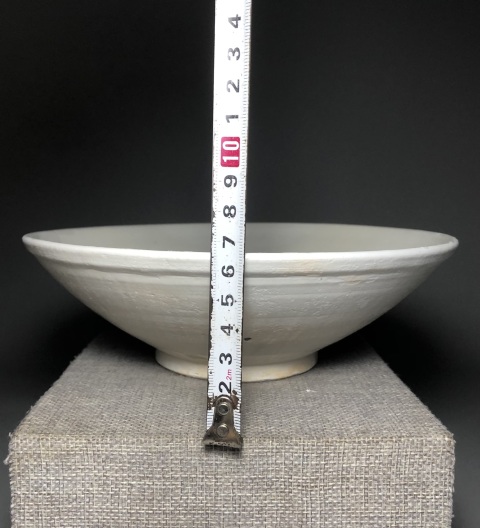 古玩陶瓷五代邢窯白釉大碗拍賣,當前價格5888元